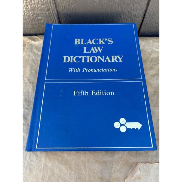 Blacks Law Dictionary Fifth Edition Hardcover Blue Legal Reference Book 1979 - Picture 1 of 16